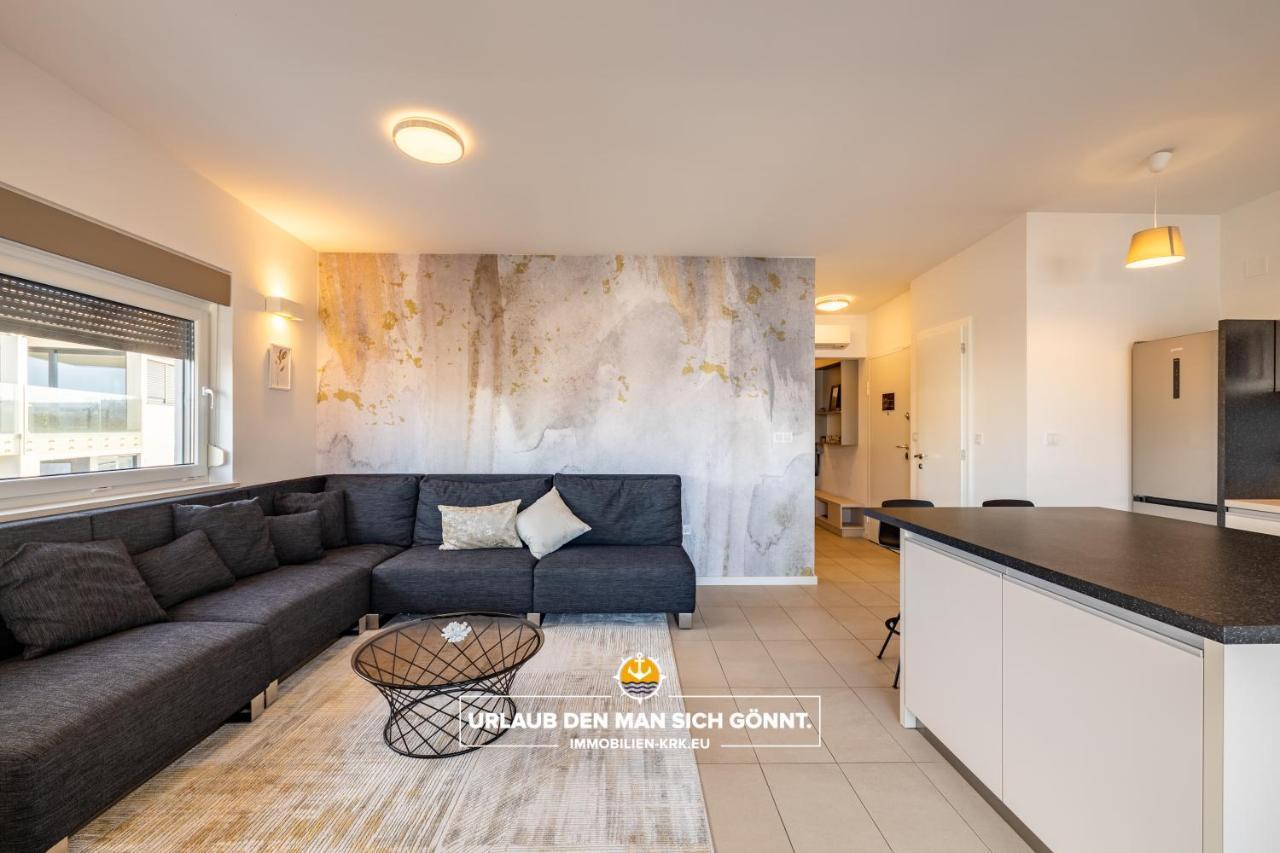 Penthouse Panorama Deluxe In Malinska 아파트 외부 사진