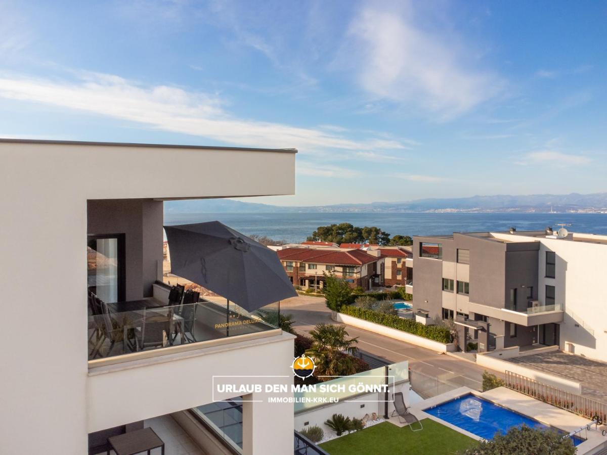 Penthouse Panorama Deluxe In Malinska 아파트 외부 사진