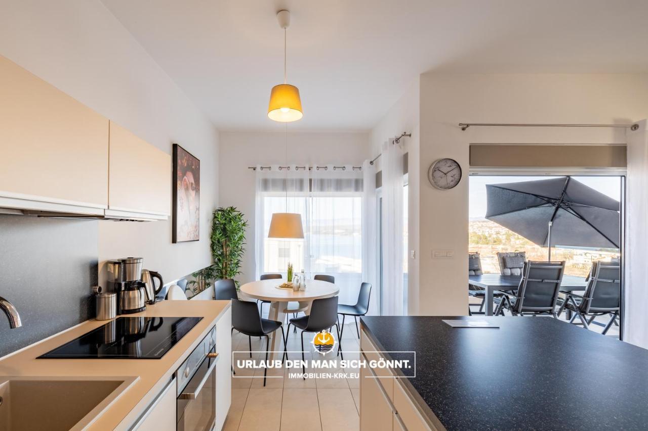 Penthouse Panorama Deluxe In Malinska 아파트 외부 사진