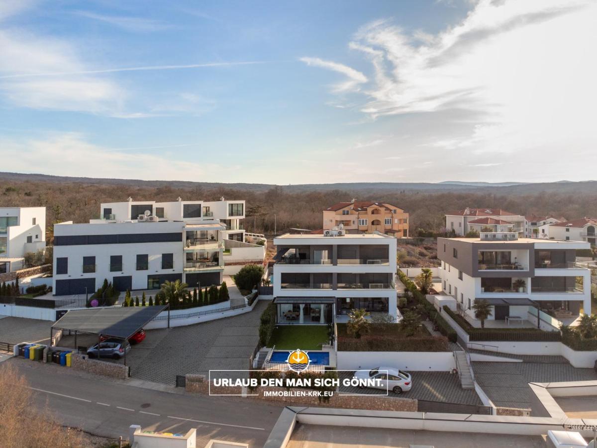 Penthouse Panorama Deluxe In Malinska 아파트 외부 사진