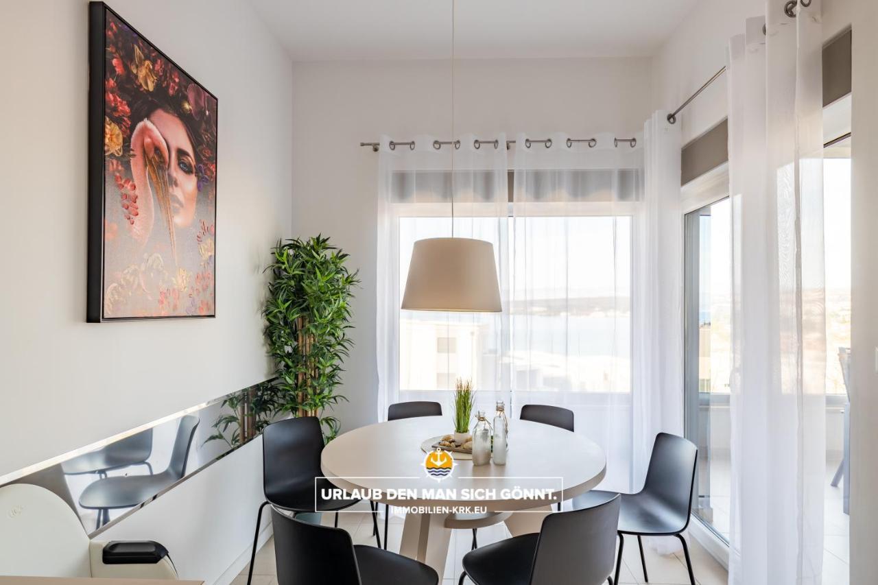 Penthouse Panorama Deluxe In Malinska 아파트 외부 사진