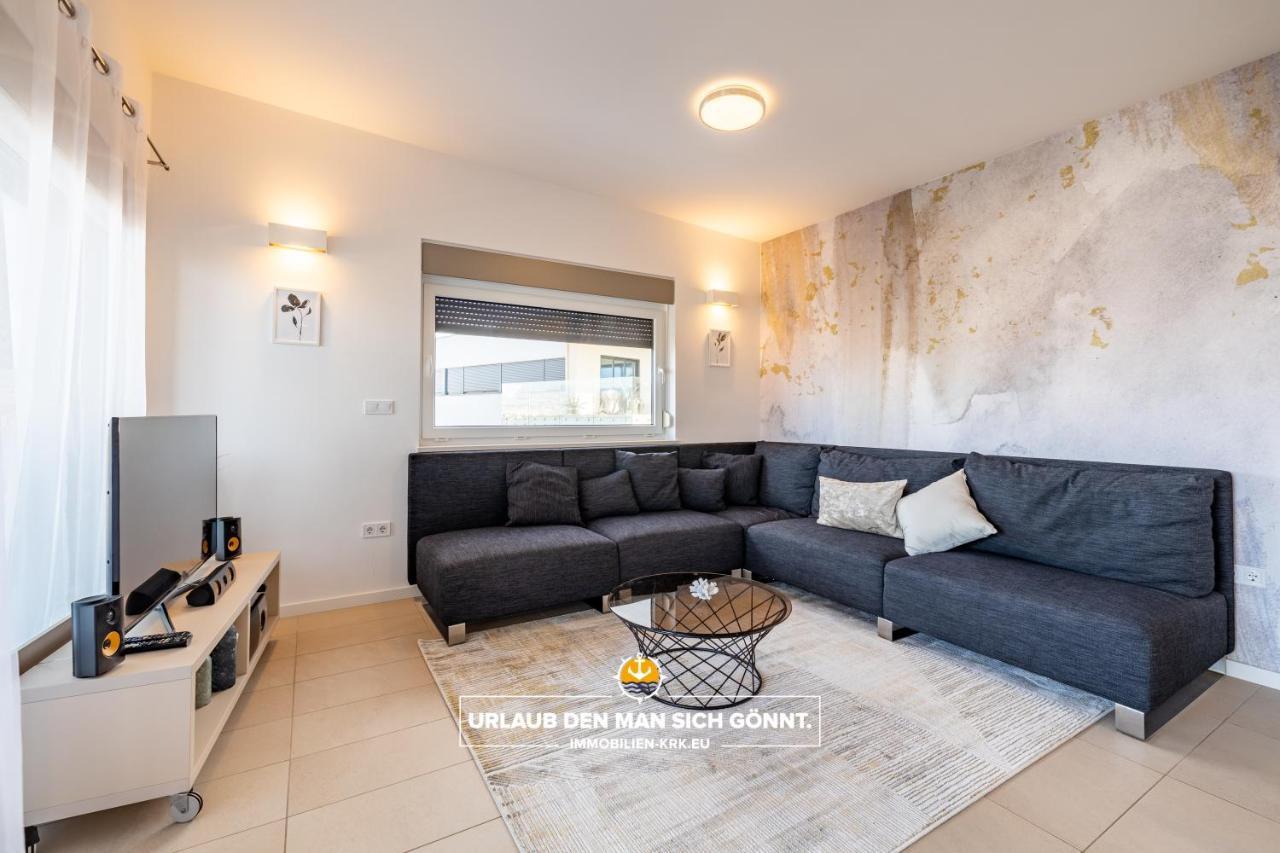 Penthouse Panorama Deluxe In Malinska 아파트 외부 사진